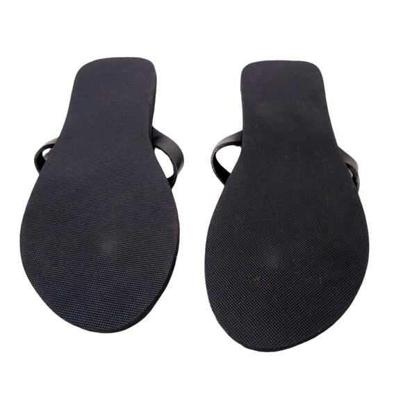 Masaai Leather African Beaded Black Sandals Size 7 - Picture 8 of 8